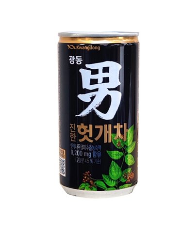 [보리보리] 광동 힘찬하루 남 헛개차 175ml 30캔
