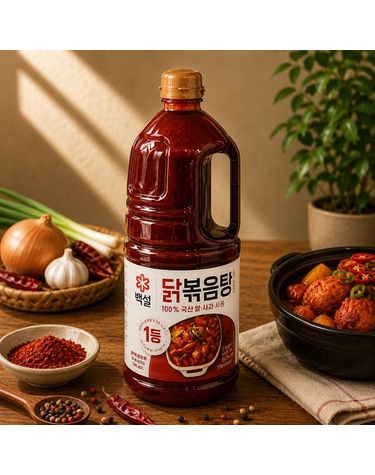 [보리보리] CJ제일제당 백설 닭볶음탕 양념 2.1kg 3개