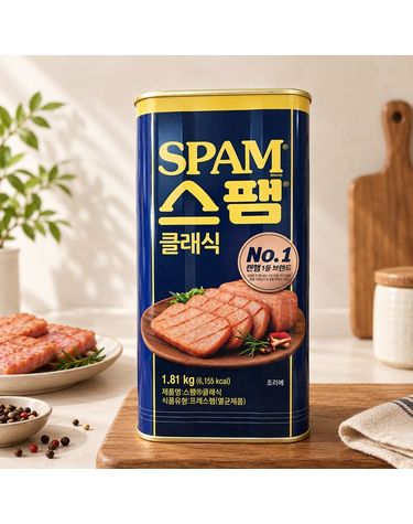 [보리보리] CJ제일제당 스팸 클래식 1.81kg x1개