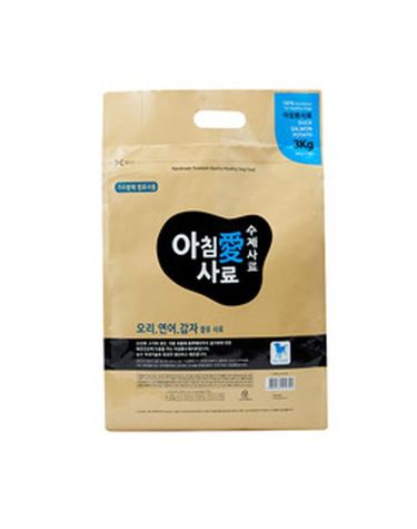 [보리보리] 아침애 수제사료 오리 연어 3 kg