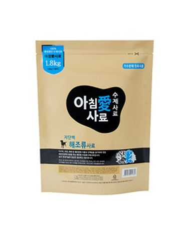 [보리보리] 아침애 수제사료 해조류사료 1.8 kg