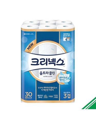 [보리보리] 크리넥스 울트라클린 3겹데코 25m 30롤