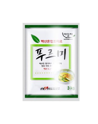 [보리보리] 미담채 푸르미 3kg x4개 한박스