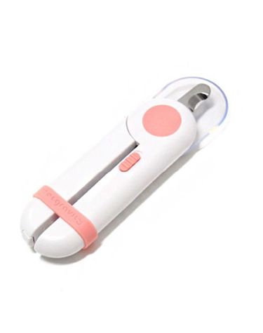 [보리보리] 티티펫 LED 안전 발톱가위 핑크