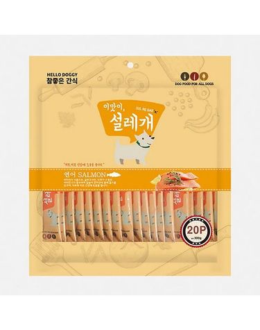 [보리보리] 이맛이 설레개 300g 연어15g20p