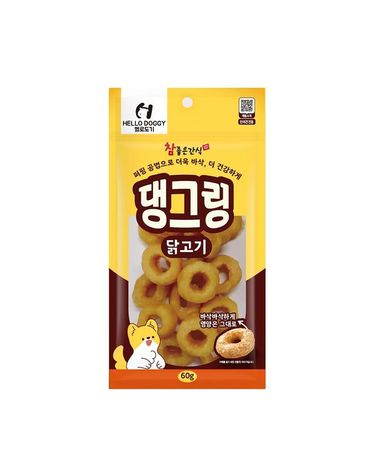 [보리보리] 헬로도기 댕그링 60g - 닭고기