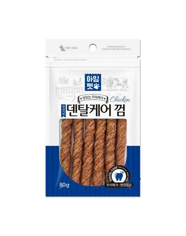[보리보리] 아임펫 덴탈케어 껌 80g - 닭고기맛