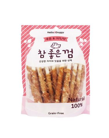 [보리보리] 헬로도기 참좋은껌 - 우유치킨맛 24p
