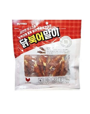 [보리보리] 뉴트리오 닭 북어말이 180g