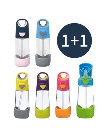 [보리보리] 1+1 원터치 트라이탄 대용량 빨대컵 450ml