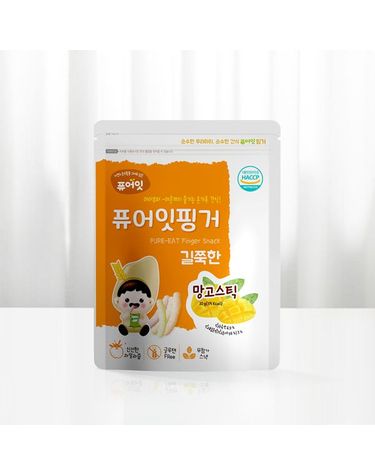 [보리보리] 핑거 길쭉한 망고스틱 아이과자