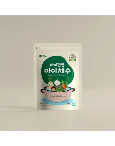 [보리보리]  마미편한 아이채수 4gx10개 이유식 육수 국내산 100 유아식 국물