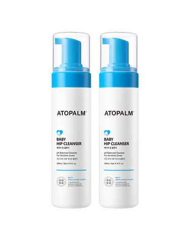 아토팜 [보리보리] 베이비 힙 클렌저 200ml X 2개 +MLE 로션 20ml 2개
