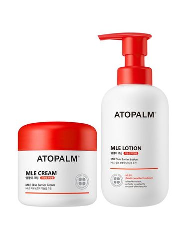아토팜 [보리보리]  MLE 크림 160ml + 로션 300ml +MLE 크림 8ml 2개 + 로션 20ml 2개