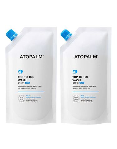 아토팜 [보리보리]  탑투토워시 250ml 리필 X 2개