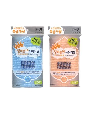 [보리보리] 킹버블6 샤워타월 1매