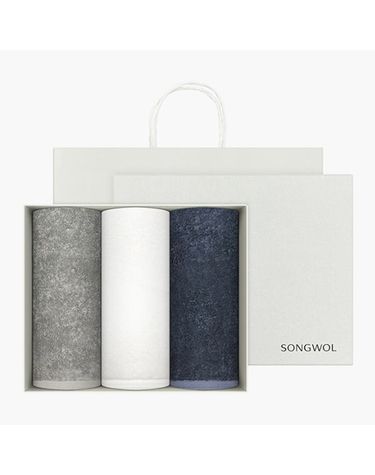 [보리보리]  호텔수건 에르모 170g 코마 40수 3p 선물세트쇼핑백 기념수건 답례품