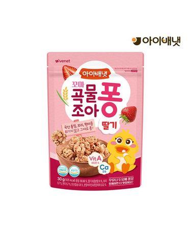[보리보리] 곡물조아퐁 딸기