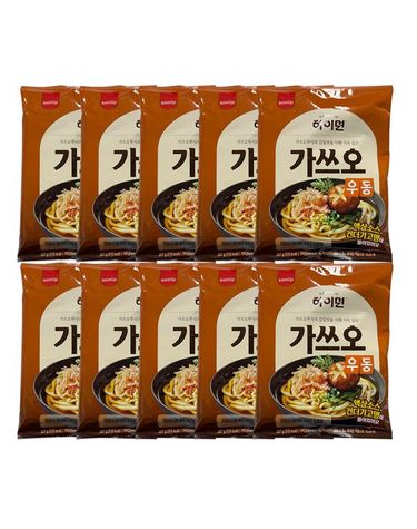 [보리보리] 삼립 하이면 가쓰오우동 10개