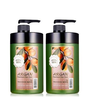 [보리보리]  아르간 트리트먼트 헤어팩 1000ml 2개 손상모 케어