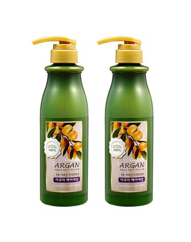 [보리보리]  컨퓸 아르간 아쿠아 헤어세럼 500ml 2개 영양 공급 손상 모발 케어