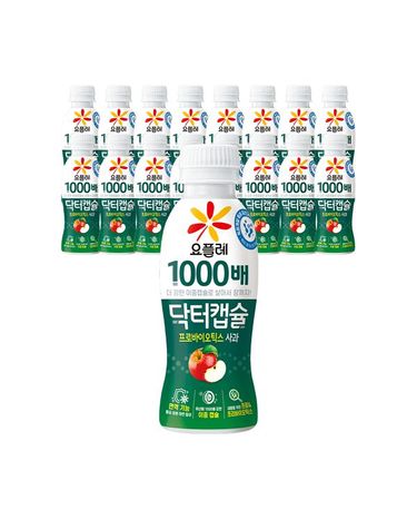 [보리보리]  요플레 닥터캡슐 프로텍트 사과 130ml 16입