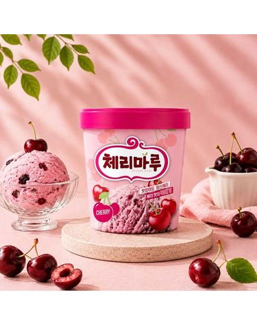 [보리보리] 해태 마루카톤 파인트 체리 6개
