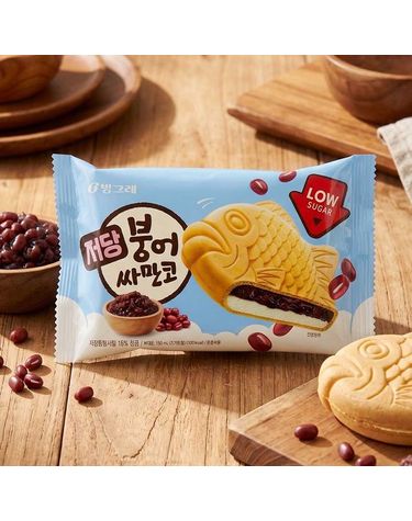 [보리보리]  붕어싸만코 저당 24개 아이스크림