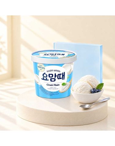 [보리보리]  요맘때 파인트 그릭 플레인 4개