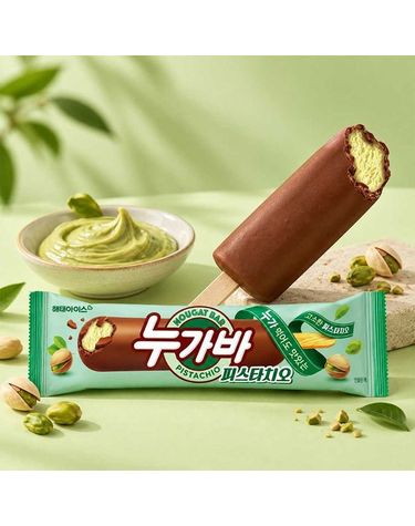 [보리보리] 해태 누가바 피스타치오 40개