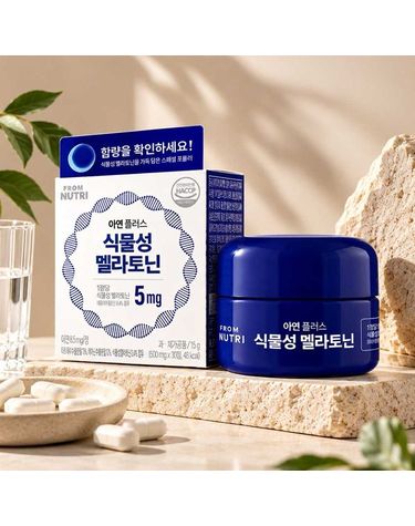 [보리보리]  프롬뉴트리 아연 플러스 식물성 멜라토닌 5mg 6박스 6개월분