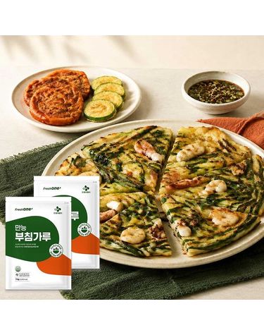 [보리보리] CJ프레시원 만능 부침가루 1kg 2개