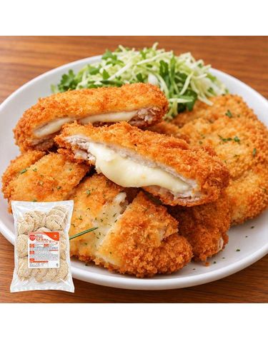 CJ프레시웨이 [보리보리] CJ 이츠웰 맛있는 치즈돈까스 1.6kg 80g 20입 1개