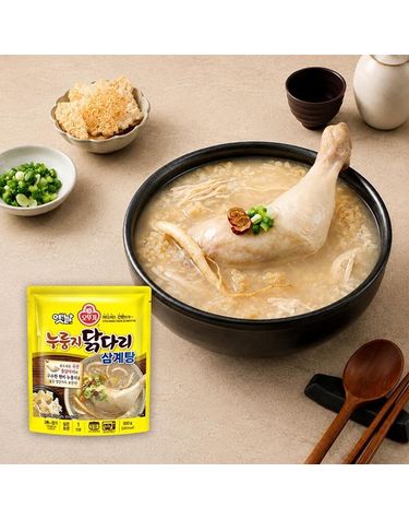 [보리보리]  통닭다리 누룽지 백숙 500g 1개