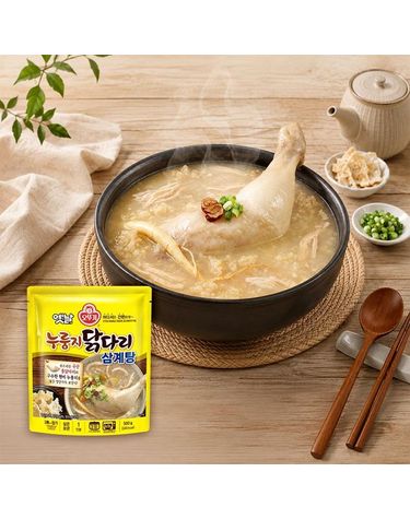 [보리보리]  통닭다리 누룽지 백숙 500g 5개