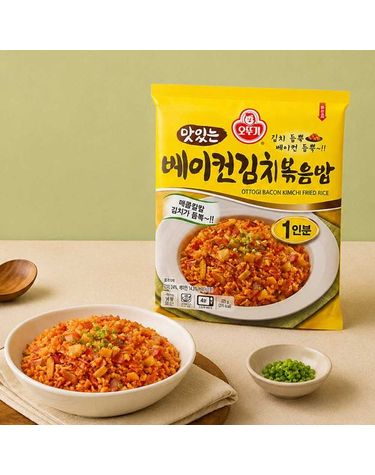 [보리보리]  맛있는 베이컨김치볶음밥 225g 10개