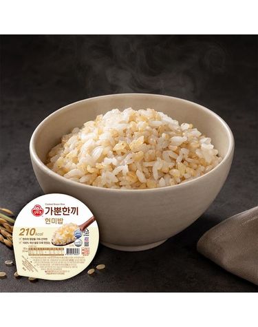 [보리보리]  가뿐한끼 현미밥 150g 30개