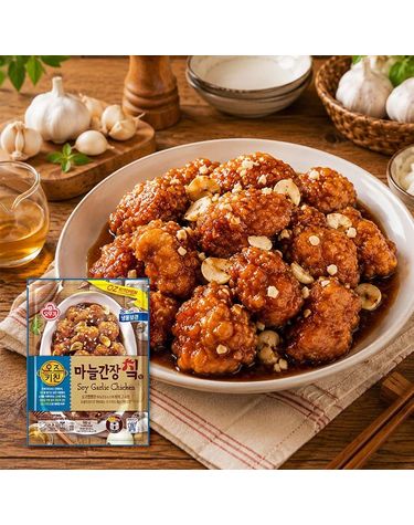 [보리보리]  오즈키친 마늘 간장 치킨 580g 1개