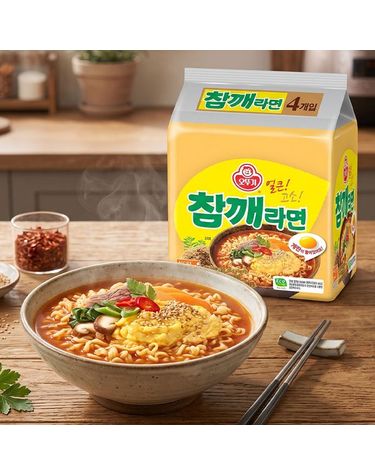 [보리보리]  참깨라면 16개입 4개입번들 x 4개
