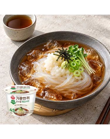 [보리보리]  가뿐한끼 저당곤누들 메밀소바맛 186g 6개