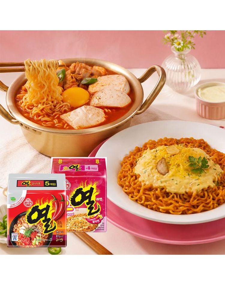 오뚜기 [오뚜기] [보리보리] 열라면 세트 총 18개입 열라면 10 + 로열라면 8 FI8GXX00193