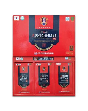 [보리보리] 고려 6년근 천 홍삼정 골드365 스틱 10g x30포