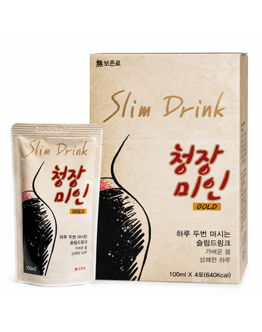 [보리보리] 청장미인 골드 상쾌한 하루 100ml x4포