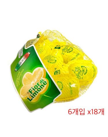 [보리보리] 피오디 캡슐 레몬즙 8ml 6입 x18개 레몬수 칵테일