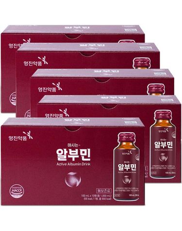 [보리보리] 영진약품 마시는 알부민 100ml x50병