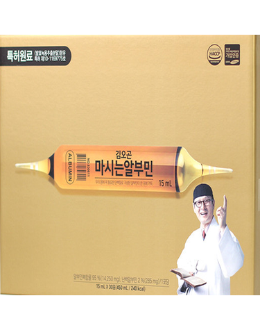 [보리보리] NEW 김오곤 마시는 알부민 단백질 구성 15ml x30포