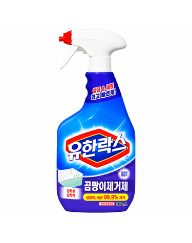 [보리보리] 유한락스 곰팡이제거제 은은한꽃향기 세정제 900ml