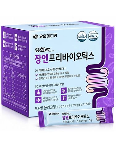 [보리보리] 유한M 장엔 프리바이오틱스 5g x120포