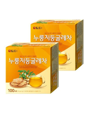 [보리보리]  누룽지 둥글레차 100T 2개