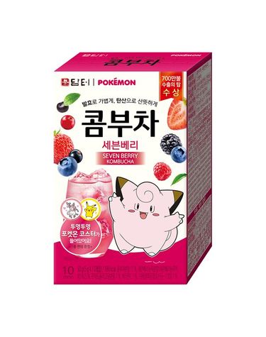 [보리보리]  포켓몬 콤부차 세븐베리 10T